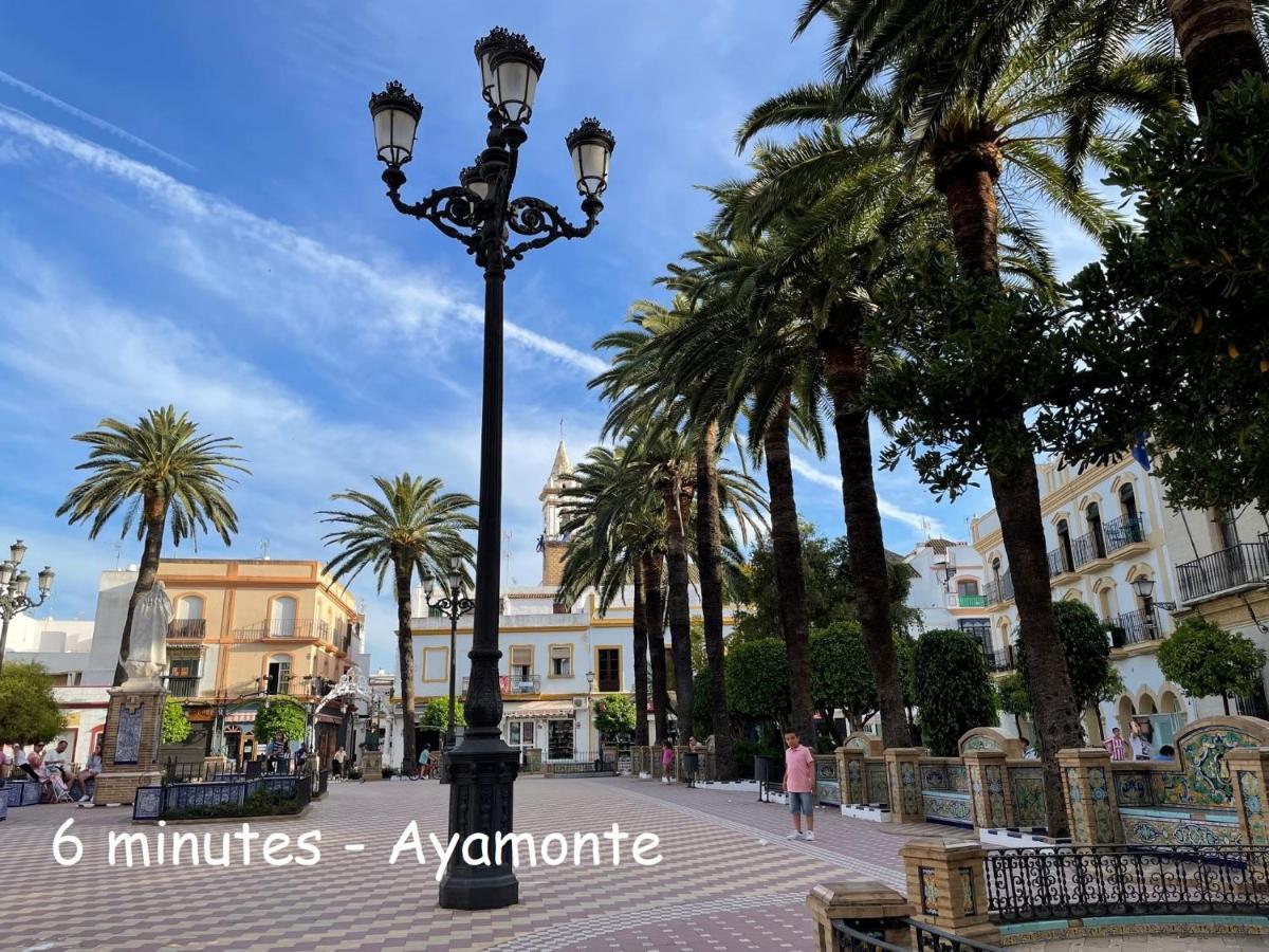 Golf, Kitesurf, Tennis, Paddle, Free Bicycles - Apartment Andalusia Isla Canela Exteriör bild